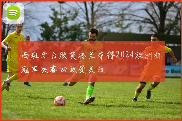 西班牙击败英格兰夺得2024欧洲杯冠军决赛回放受关注